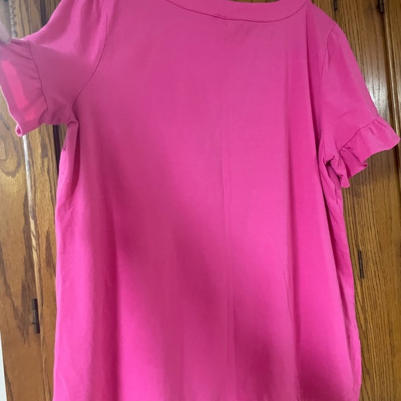 Plus size xxl hot pink top Crown and Ivy - Picture 5 of 5